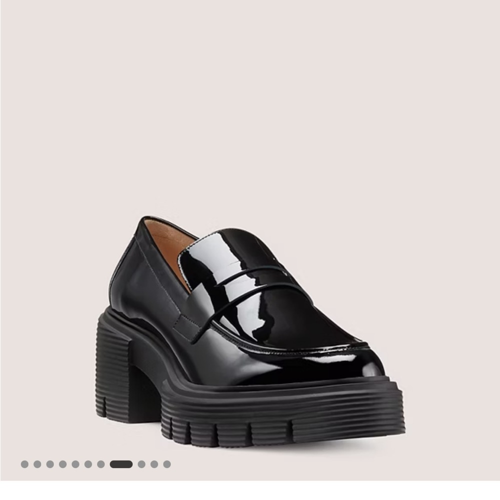 Stuart Weitzman Soho Patent Leather Loafers size 9.5